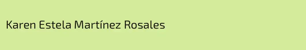 Karen Estela Martínez Rosales
